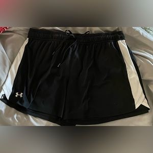 Women’s under armour XXL black shorts